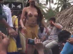 Nude Dance in Indian Village